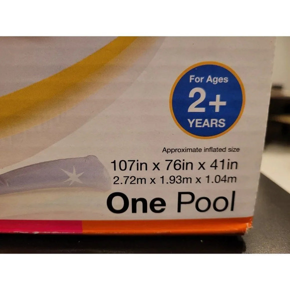 Intex Mystic Unicorn Inflatable Baby Spray Swimming Pool Family Fun - BRAND NEW - Picture 3 of 6